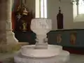 Taufstein des Semi-Byzantios aus dem 12. Jahrhundert