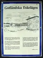 Gotländische Fischerstellen