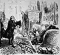 Gotzkowsky bittet den russischen Befehlshaber um Schonung der Stadt(Adolph Menzel, 1840)