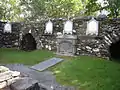Klosterruine auf der Insel in Gougane Barra