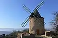 Die Windmühle „Moulin de Jérusalem“