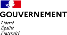 Offizielles Logo der Regierung der Französischen Republik