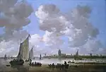 Ansicht von Dordrecht, Jan van Goyen