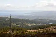 Blick vom Gipfel über Trondheim
