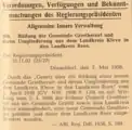 Gründung der Gemeinde Grietherort