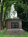 Grab-Denkmal für Johann Jakob Bachofen auf dem  Friedhof Wolfgottesacker,