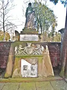 Grabmal für Christian Philipp Stumm,  Hauptfriedhof Mannheim