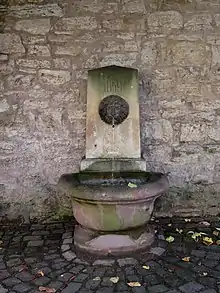 Stadtmauerbrunnen unweit vom Kasseturm