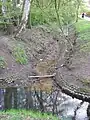 Graben zur Schillingsbek am Von-Eicken-Park in Hamburg-Lokstedt