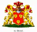 gräfliches Wappen des Geschlechts von Koskull (1803)