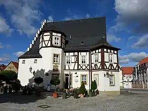 Pflegerhaus,heute italienisches Restaurant