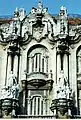 Detail der Fassade