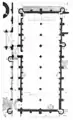 Rekonstruierter Grundriss der Grande salle, erbaut unter Philipp dem Schönen 1302 bis 1313