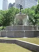 Der Pulitzer-Brunnen mit der römischen Göttin Pomona