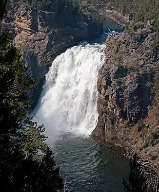 Die Upper Falls des Yellowstone River