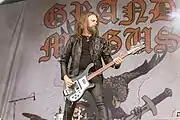 Bassist Mats Fox Hedén Skinner