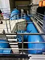 Innenansicht der Pumpstation