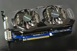 Gigabyte „GV-N560OC-1GI“-PCIe-Grafikkarte mit NVIDIA GeForce GTX 560 Ti
