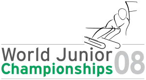 Logo der Grasski-Juniorenweltmeisterschaft 2008
