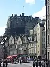 Blick auf Edinburgh Castle
