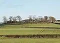Grassmillside Farm und Blick nach Südosten