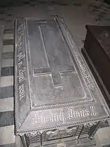 Sarkophag von Friedrich Franz II., im Schweriner Dom