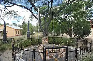 Grab des Jonker AfrikanerGrave of Jonker Afrikaner