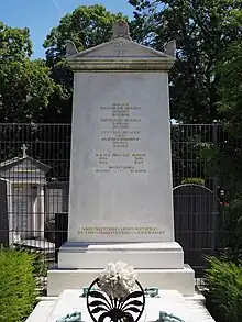 Grab von Kolo Moser und Ditha Moser auf dem Hietzinger Friedhof