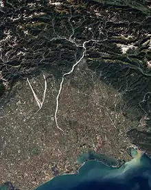 Satellitenaufnahme