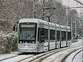 Variobahn 220 bei der Eisteichgasse, 2020