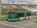 Ein Gelenkbus der Graz Linien
