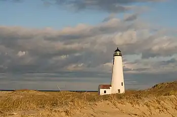 Der Leuchtturm im Abendlicht