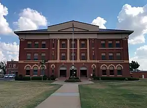Das Greer County Courthouse ist einer von sechs Einträgen des Countys im NRHP.