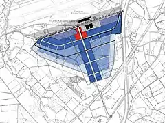 Greven: Strukturkonzept AirportPark Flughafen Münster Osnabrück (FMO). Planung: Wolters Partner