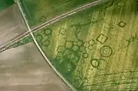 Luftbildarchäologie in Grézac