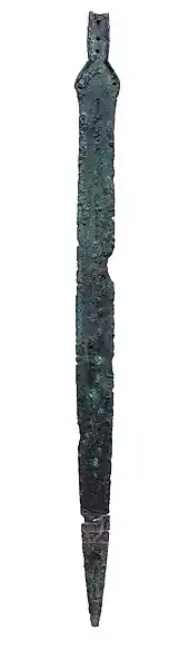 Bronzezeitliches Griffzungenschwert aus Dänemark