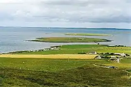 Finstown und der Holm of Grimbister