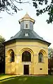 Große Kapelle außen – dritter Eckpunkt.