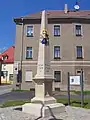 Postmeilensäule in Großenhain