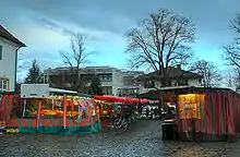 Wochenmarkt in Gröbenzell, 2008