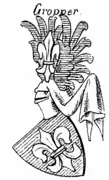 Wappen der Gropper in Siebmachers Wappenbüchern
