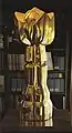 Grosse Knospe, 1979/80, Bronze poliert, 100 × 37,5 cm