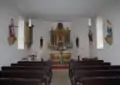 Gesamte Innenansicht zum Altar