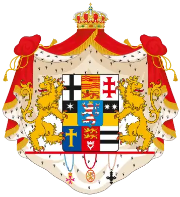Kurhessisches Wappen 1815–1866