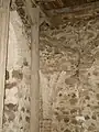 Gewölbe-Überreste im Turm