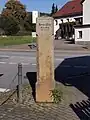 Wegweisersäule in Großpostwitz