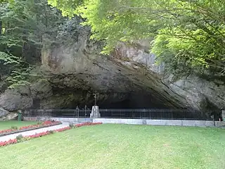 Grotte von Sainte-Colombe bei Undervelier, Kanton Jura, Schweiz.