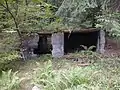 Kellerfundamente eines alten Grubengebäudes