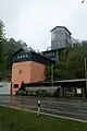 Grube Christiane am Martenberg, ehemalige End- und Verladestelle der Strecke.