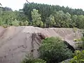 Waschhalden der ehemaligen Erzaufbereitungsanlage
